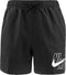 Nike Swim 5 VOLLEY SHORT Heren Zwembroek - Zwart - Maat L