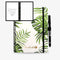 Bambook Tropical uitwisbaar notitieboek - A5 - Pagina's: Blanco & Gelinieerd - Duurzaam, herbruikbaar whiteboard schrift - Met 1 gratis stift