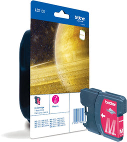 Brother LC-1100M - Inktcartridge - Magenta - 325 pagina's