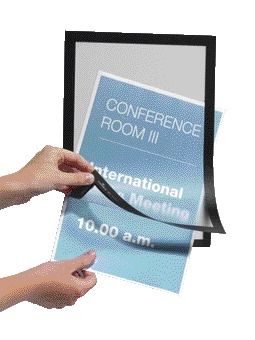 Duraframe Durable 487201 A4 zwart | 10 stuks