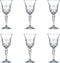 RCR Melodia - Wijnglazen - Geslepen detail - 27 cl - 6 stuks