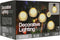 DecorativeLighting - Feestverlichting - 10 LED lampen - timer - warm wit (excl batterijen)