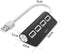 Hama 00200119 - USB Hub 4x USB 2.0 - High-speed 480 Mbps - Zwart