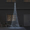 LED Kerstboom met 450 LED Koudwit 138.5 x 138.5 x 399 cm Metaal