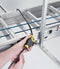 Masterlock 8420EURD - Kabelslot - 4.5 m - Gevlochten staal - Zwart Geel