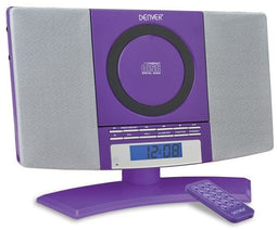 Denver MC-5220 - Stereoset - Alarmfunctie en afstandsbediening - Paars