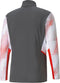 PUMA Individualcup - Training 1/4 Zip Sporttrui - Grijs/Wit/Rood - Maat L
