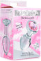 Booty Sparks - Pink Gem Glazen Buttplug Met Siersteen - Roze - Drie maten Medium