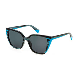 Furla SFU782 - Zonnebril Dames - UV400 - Grijs Multicolour Ø 55 mm