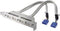 Digitus AK-300304-002-E - USB 2.0 Adapter - 4x USB 2.0 A extern 2x 10-polig intern - Grijs