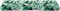 vidaXL - Palletkussen - 120x40x12 - cm - stof - bladpatroon