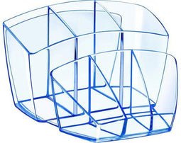 Cep Bureauorganizer Ice Transparant blauw