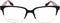 Brillenframe Dames Alexander McQueen AMQ-4257-8SM Zwart
