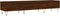 vidaXL - Tv-meubel - 150x36x30 - cm - bewerkt - hout - bruin - eikenkleur