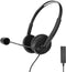 Energy Sistem 452026 - On-Ear Oordopjes met microfoon - Jack 3.5mm - Zwart