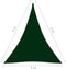 vidaXL-Zonnescherm-driehoekig-3x4x4-m-oxford-stof-donkergroen