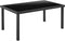 MADERA tuinmeubelen voor 4 personen: Bank + Fauteuils + Salontafel - Stalen structuur