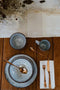 Cosy&Trendy Tessa Blue dinerbord - Ø 26,3 cm - Set-6
