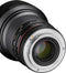 Samyang 20mm F1.8 ED AS UMC - Ultragroothoekobjectief - Handmatig scherpstellen - Four Thirds