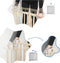 Badabulle Traphekje verlengbaar Deco Pop 63-106 cm