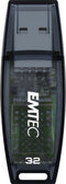 Emtec C410 - USB FlashDrive 32GB - USB 2.0 - Blauw