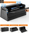 Kofferbakorganizer, leer, organizer, kofferbakbox, instelbaar, opvouwbaar,31 x 33 x 38 cm (zwart, 32