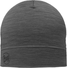 BUFF® Merino Lightweight Beanie SOLID GREY - Muts