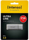 Intenso Ultra - USB-stick 256GB - USB 3.2 tot 70 MB/s - Zilver