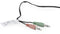 Gembird MHS-002 - Stereo headset met microfoon - Draaibare microfoonarm - Rood Zwart