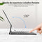 HL128S Tecaldo voor iPad Air4/5/6, iPad Pro/11, magnetisch, zwevend, trackpad-design, met 7-kleuren