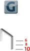 Novus Tools 030-0464 - Hamertacker Type G - 6-10 mm nieten