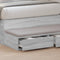 vidaXL - Grijze - Sonoma - Lade - voor - Bed - - - 75x36,5x16,5 - cm - - - Gemaakt - van - Kunststof - Hout