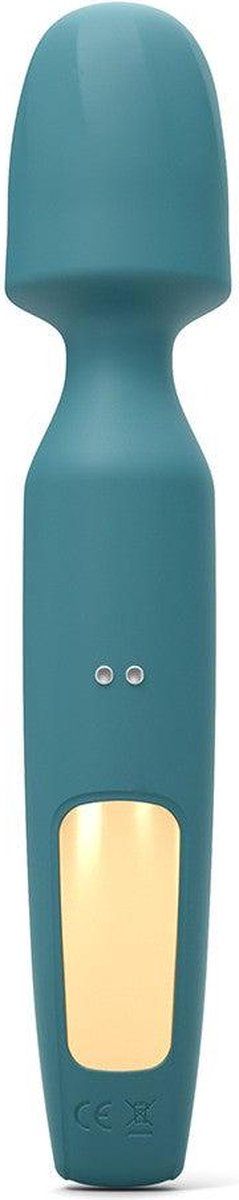 Love to Love - R-Evolution Wand Vibrator Set Met 2 verwisselbare opzetstukken - Turquoise