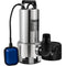 VEVOR 1.75 HP Sump Pump - Hefpomp voor geladen water - 1300 W 333,3 l/min - Zilver
