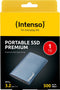 Intenso Premium - Externe SSD 1TB - USB 3.2 Gen 1x1 tot 320 MB/s - Blauw