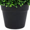 vidaXL - Kunstplanten - met - pot - 2 - st - buxus - bolvorming - 37 - cm - groen