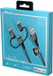 Trust Keyla 23572 - 3-in-1 Oplaadkabel USB-C/Micro-USB/Lightning - Extra sterk - Zwart