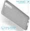 iMoshion Hoesje Geschikt voor Samsung Galaxy S21 Hoesje Siliconen - iMoshion Color Backcover - Grijs