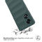 imoshion Hoesje - Geschikt voor Oppo A58 - EasyGrip Backcover - Donkergroen