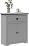 vidaXL - Gangkast - BODO - 80x35x90 - cm - grijs