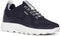 GEOX Spherica - Dames Sneakers - Schokdempend en ademend - Marineblauw