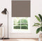 vidaXL - Rolgordijn - verduisterend - koffie - 120x210 - cm - stofbreedte - 116,6 - cm
