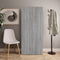vidaXL - Schoenenkast - 80x35,5x180 - cm - bewerkt - hout - grijs - sonoma - eiken