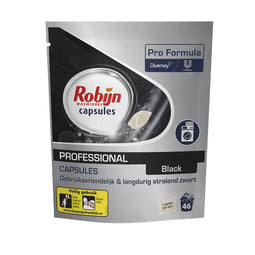 Robijn Pro Formula Wasmiddel Capsules Zwart - 4 Zakken x 46 capsules