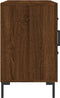 vidaXL - Dressoir - 100x36x60 - cm - bewerkt - hout - bruin - eikenkleur