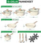 JUST PERFECTO JL-28 - 15-Delige pannenset - Antiaanbaklaag - Beige (15 stuks)