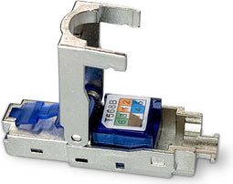 Nedis RJ45-Connector - Male - CAT6 / CAT6a - Recht - Verguld - 2 Stuks - Metaal - Metaal - Doos