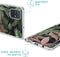 iMoshion Hoesje Geschikt voor Samsung Galaxy A71 Hoesje Siliconen - iMoshion Design hoesje - Groen / Roze / Dark Jungle