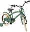 AMIGO 2Cool Jongensfiets 16 Inch - Kinderfiets voor 4 tot 6 Jaar - 100-115 cm - Groen - met Zijwieltjes