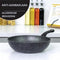 Dutch Standard Wokpan - Ø 28cm - Inductie - Keramische Anti-Aanbak - Zwart